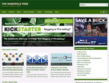 Tablet Screenshot of nashvillefeed.com